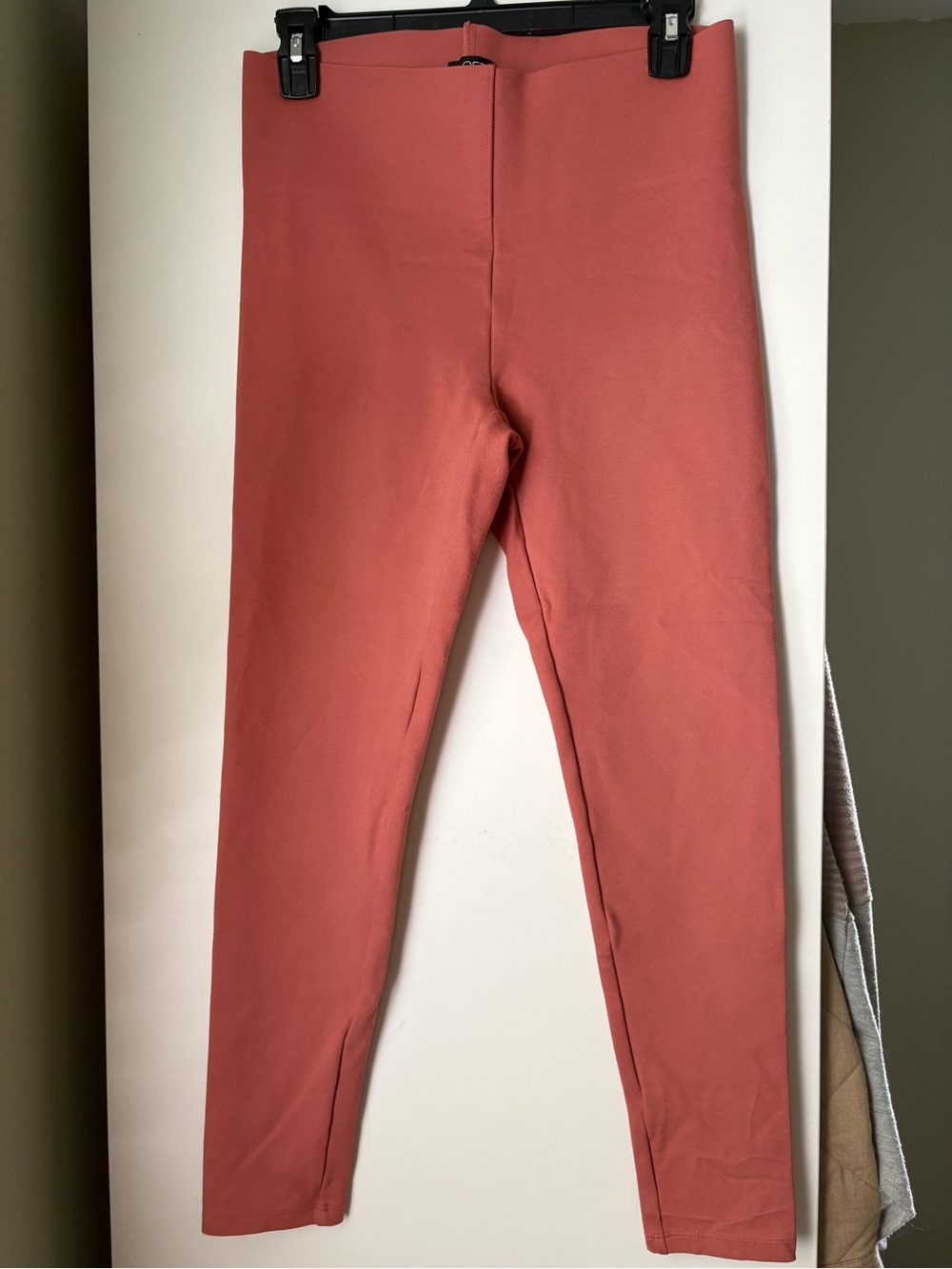 LOFT Ponte Leggings in Coral Rose